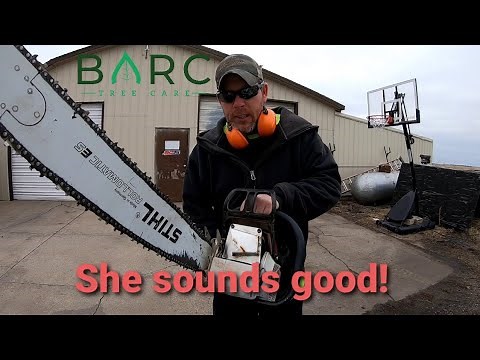 West Coast Saw Bark Box Install And First Impression Stihl MS461 Chainsaw Sound Improvement