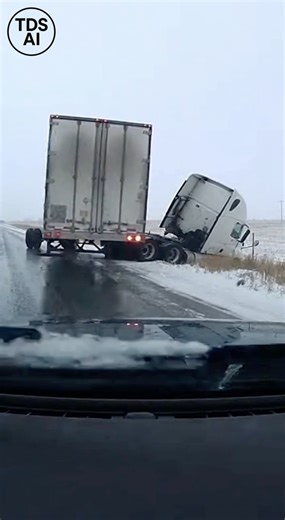 Dash Cam Captures Semi Sliding on Icy North Dakota Highway During Winter Storm NORTH DAKOTA — Dash camera footage shows a semi-truck losing traction on an icy highway as winter conditions made travel hazardous across the region. The video captures the truck drifting across slick lanes while surrounding vehicles slow down to avoid a larger incident. Officials reported that freezing temperatures and blowing snow contributed to dangerous driving conditions, particularly on open stretches of highway