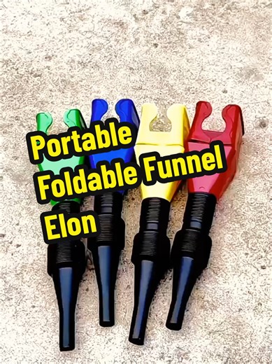 Portable Foldable Funnel for Easy Use