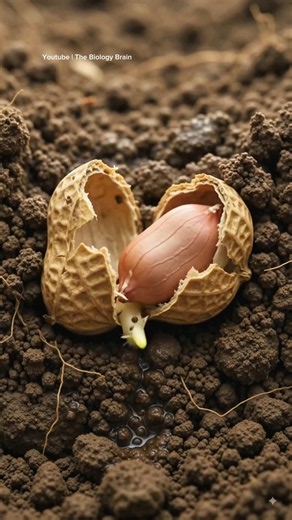 Life Cycle of a Peanut #peanut #lifecycle #shorts