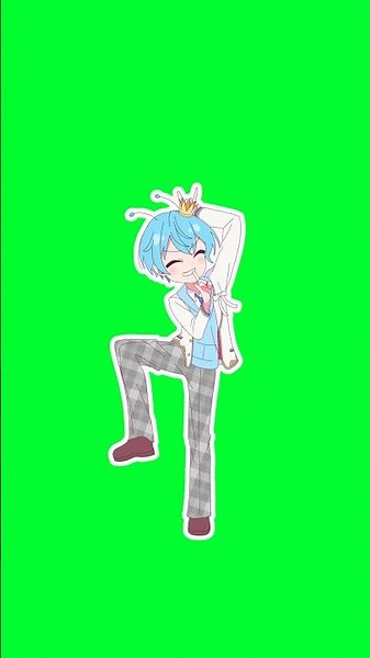 【 #ころん ver🐐】グリーンバック配布🤘🏻👾 #すとぷり #イヤイヤ星人