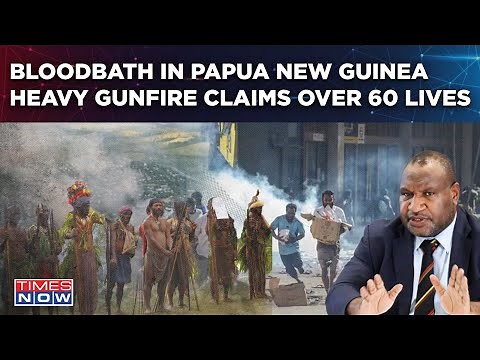 Heavy Gun Battle In Papua New Guinea| Over 60 Tribals Killed In Violence| Watch The Bloodbath
