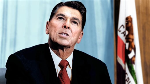 Ronald Regan has a frightening encounter with an unidentified flying object next to his plane. | Ancient Aliens