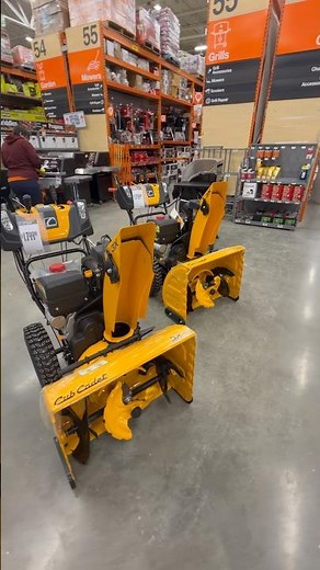 ❄️Home Depot $1799.00 Cub Cadet 3X 28 in. 3-Stage Gas Snow Blower