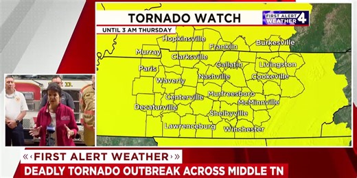 Officials provide an update on Columbia tornado