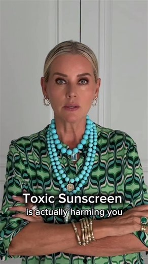 Anne Sisteron on Instagram: "Most of the big brand sunscreens that you have trusted for decades are making you and your family sick! Avoid these 3 ingredients: Oxybenzone, Octinoxate and Octocrylene! As they are linked to hormone disruption, reproductive harm and environmental damage. They are seriously bad for your health! Here are some of my favorite, non-toxic sunscreens: @lovekinship, @freskincare, and @colorescience (specifically the Sunforgettable Total Protection Brush On)."