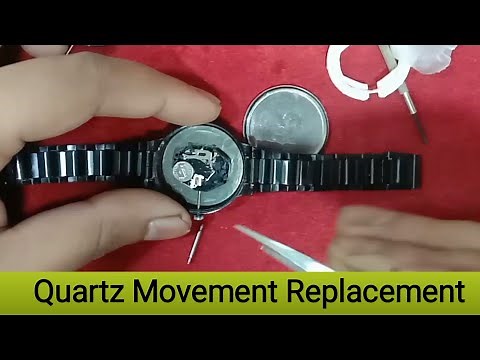 How to Replacement Quartz Movement। Longbo Watch Repair।