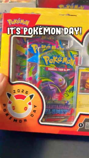 Happy Pokémon day!🤩 #pokemon #pokemoncards #pokémonday #pokémonday2026