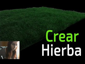 Como Crear Césped o Hierba en Blender - tutorial en español CURSO BLENDER