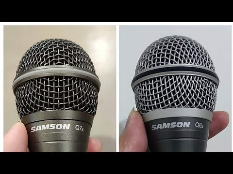 Samson Q7x & Samson Q8x Mic Review