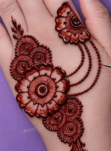 Easy Arabic Mehndi Design Trick