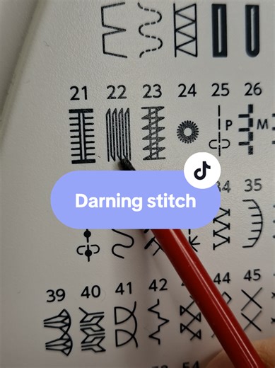 Discover the Hidden Gem: Automatic Darning Stitch