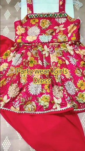 Trendy girls dress #shorts #trending #dress #youtubeshorts #new#partywear