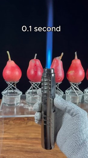 Powerful Lighter vs Red Pear | BM Electronics