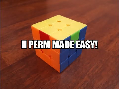 H Perm Made Easy! Full PLL Tutorial: Recognition & Execution + AUF!