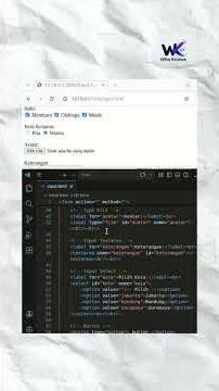 🌐 HTML Formulir (Form & Input) #belajar