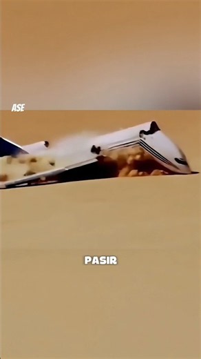 This plane crashed and was completely destroyed... but no one would have guessed that...