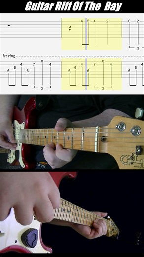 Guitar Tab California Dreaming by The Mamas & The Papas #RiffOfTheDay #guitartabs #1960s #guitarriff