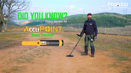 Did You Know That AccuPOINT Has an Instant Reset Feature! Say goodbye to interference causing false signals! 🚫🔊 In our latest 'Did You Know That...?' episode, we're excited to showcase the AccuPOINT's game-changing Easy Reset feature. 👉 With just a quick press of the Power button, your AccuPOINT is instantly retuned, eliminating annoying disruptions and keeping your treasure hunt on track. No more interference, just smooth, efficient detecting. 🔍💎 Dive into our video to see how AccuPOINT ma