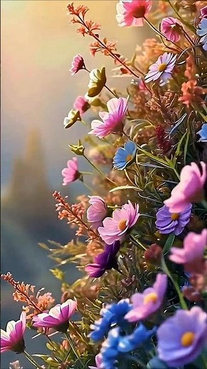 Good morning🌹 Morning nature✨Start a new day brightly🔅Summer melody