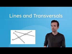 Lines and Transversals - Angle Relationships in Geometry