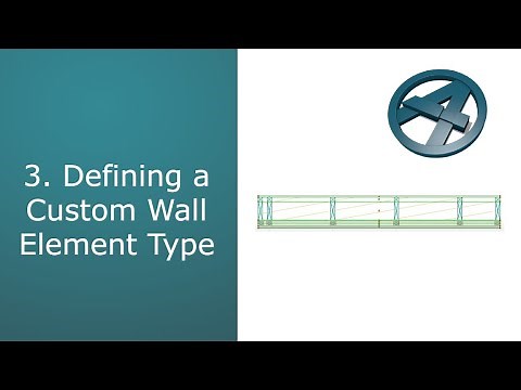 3. Defining a Custom Wall Element Type in ArchiFrame