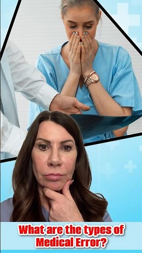 What are the types of Medical Error? - Dr. Julie Siemers #patientsafety #patientcare