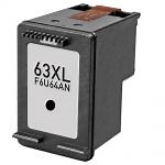 Replacement HP 63XL Black Ink Cartridge - F6U64AN - High Yield