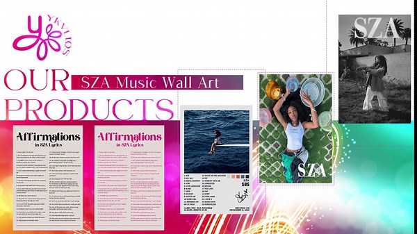 YKVLIQS Sza Album Cover Poster Album Canvas Wall Art Music Artist Poster Black and White Prints for Living Room Bedroom Wall Decor 12x18inch Unframed