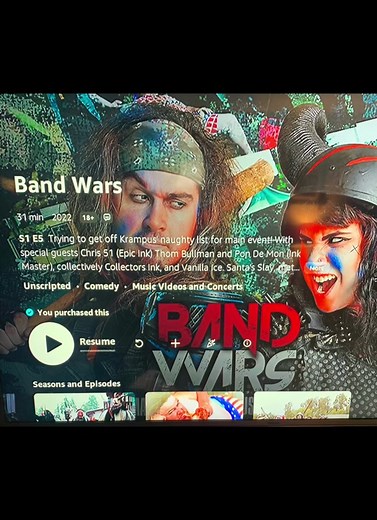 BandWars TV Show Featuring Krampus Seattle Episodes on Prime Video