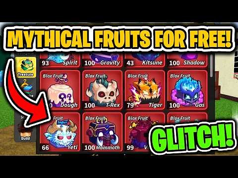 MYTHICAL FRUITS FOR FREE GLITCH! (Blox Fruits)