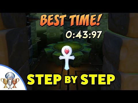 Crash Bandicoot - The Lab Platinum Relic (43:97) Step by Step Platinum Time Trial Relic Walkthrough