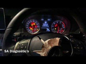 Mercedes Enabling Of Engine Start After Crash Event Using Autel