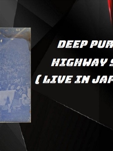 Deep Purple Highway Star Live in Japan 1972 full song