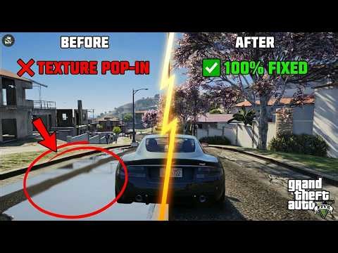 How To Fix GTA 5 Roads & House Textures Loading Slowly (2026) | Complete Modded Guide | GTA 5 Mods