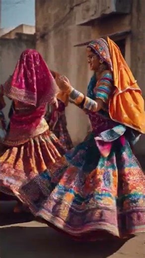 Rajasthani Women Playing Garba During Navratri | Traditional Dance Celebration