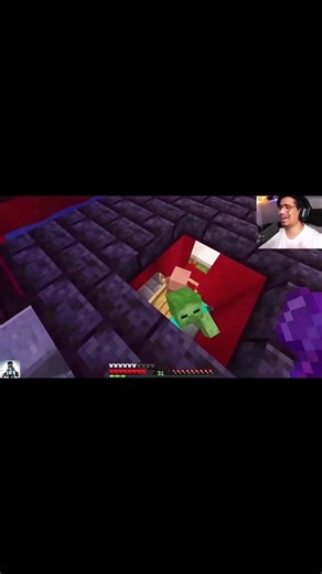 Gamerfleet Most unlucky moment in Minecraft #shorts #gamerfleet