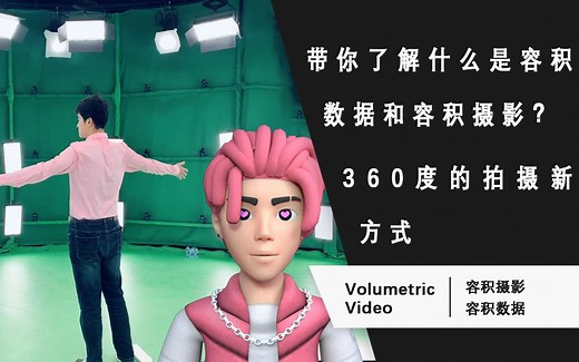 带你了解什么是容积数据和容积摄影 360度的拍摄新方式-Volumetric Video