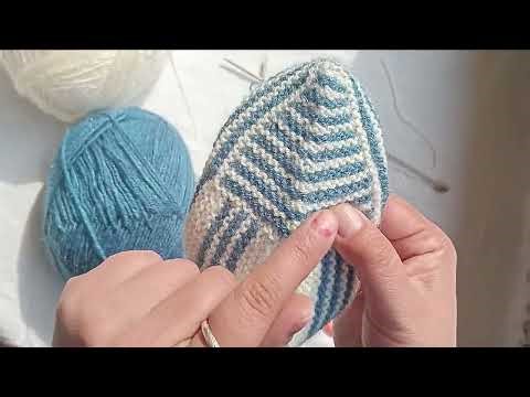 How to knit easy simple Booties #simple #easy #begginerfriendly 🧶🧦🪡