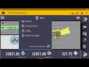 Trimble Roadworks Paving Control Platform for Asphalt Compactors - Demo