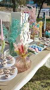 3.6K views · 31 reactions | A beautiful table setup to make your child's First Communion memorable. To know more, call us on: Zalka Highway, P: +961 1 902 710, M: +961 71 902 710 Ghazir Highway, P: +961 9 853 386, M: +961 78 853 386 #Remiel #Chocolate #Chocolaterie #ChocolateWorld #firstcommunioncake | Remiel | Facebook