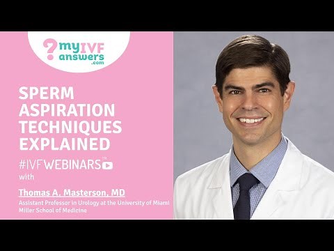 Sperm aspiration techniques explained #IVFWEBINARS