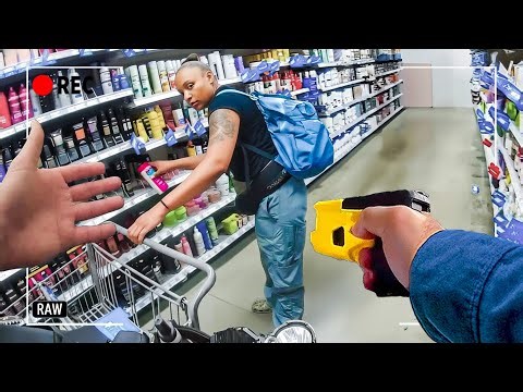 Walmart Shoplifter Thought Stealing Here Was Easy | Walmart Shoplifter Arrest