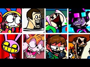 Digitalizing But Everyone Sings It 🤯​ (FNF Different Characters Sings Digitalizing)