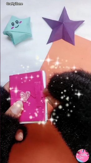 Easy Mini Notebook diy with paper. #easy #diy #trendingshorts #shorts #viral #mini #craft #foryou
