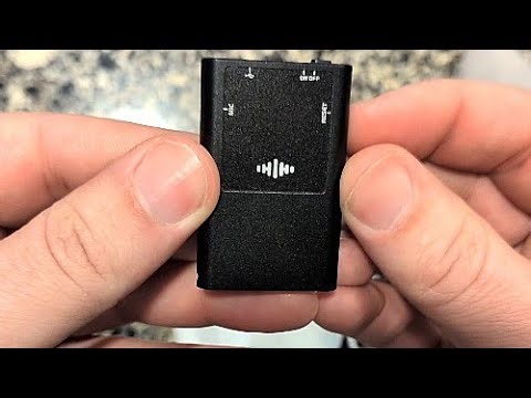 Review of 128GB Magnetic Voice Recorder: WORKS!