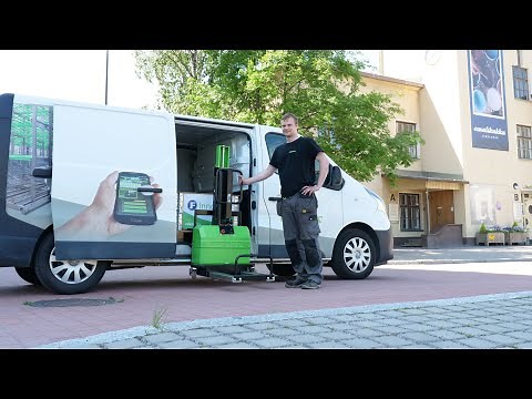 InnoLIFT - the revolutionary mobile stacker / selfloader for vans and light trucks