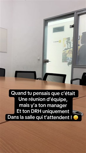 Mais pourquoi y’a que vous 2 ? J’espère que c’est pour une augmentation !! 🙏🏾