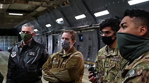 U.S. Airmen • Aeromedical Evacuation Training • C-5M Super Galaxy