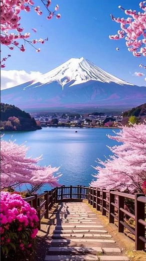 Cherry Blossoms & Mount Fuji 🇯🇵 | Japan’s Most Iconic View